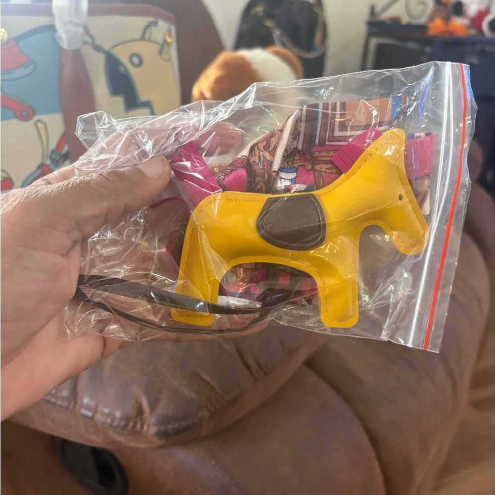 Artistic Blue and Brown Women's Tote Bag - Picture 8 of 9